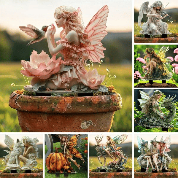 Fairy Flower Pot Decoration