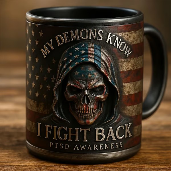 🥤 Fight Back PTSD Mug