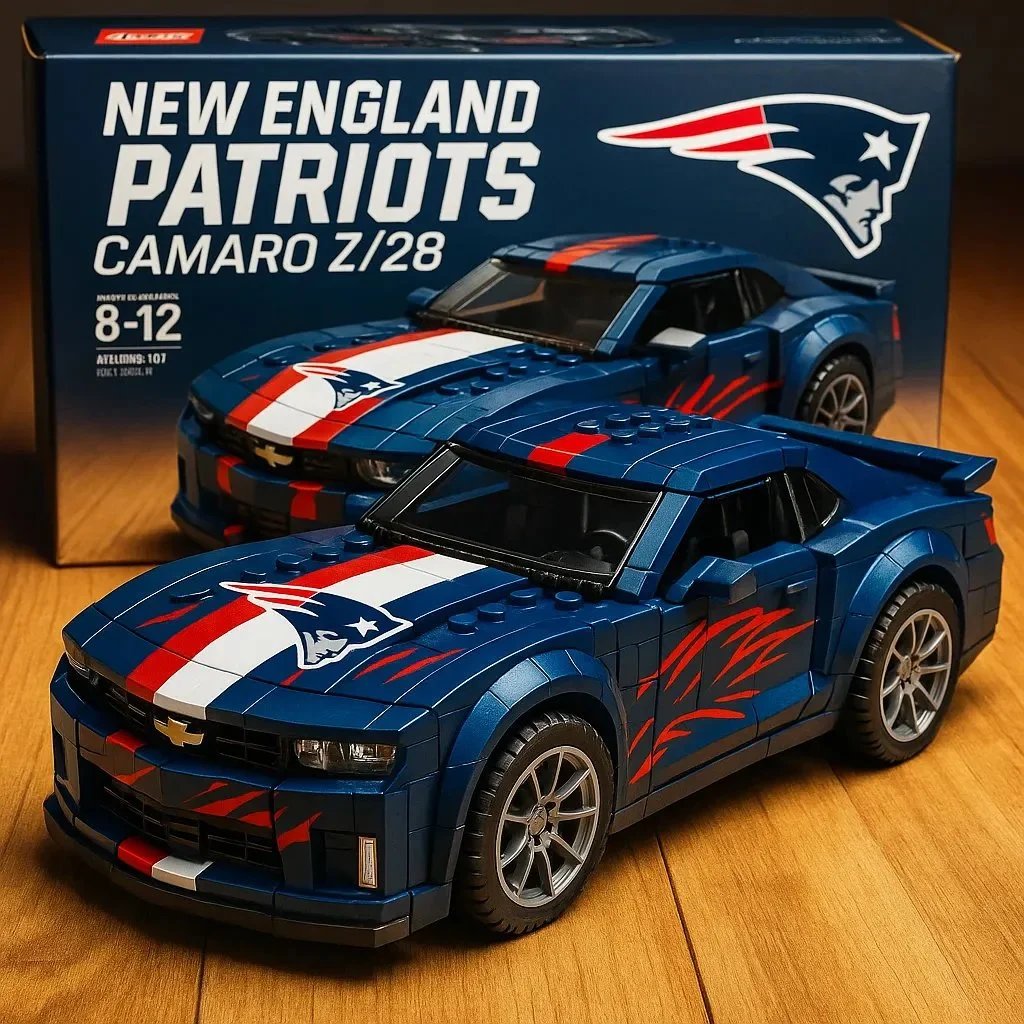🔥Limited Edition🏈Football Team Camaro Z/28 Building Block