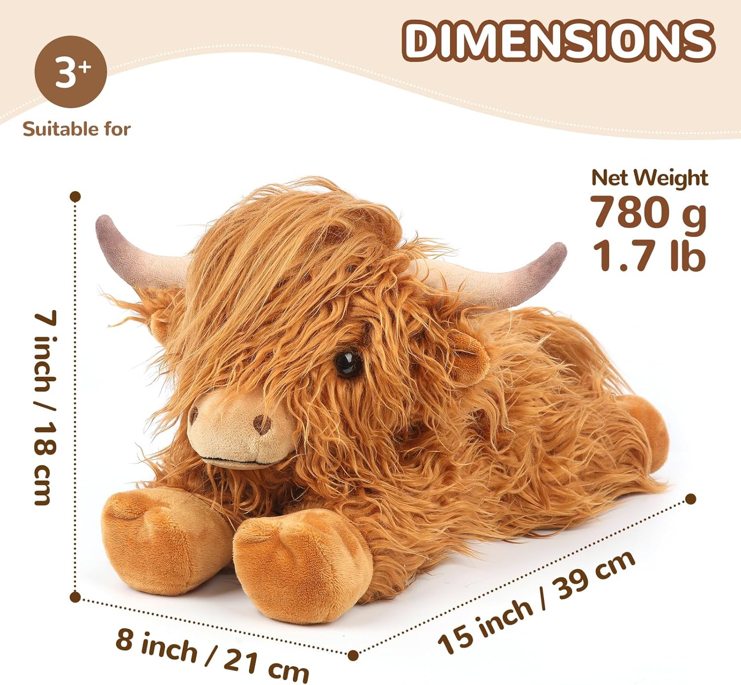 Highland Cow Stuffed Animals