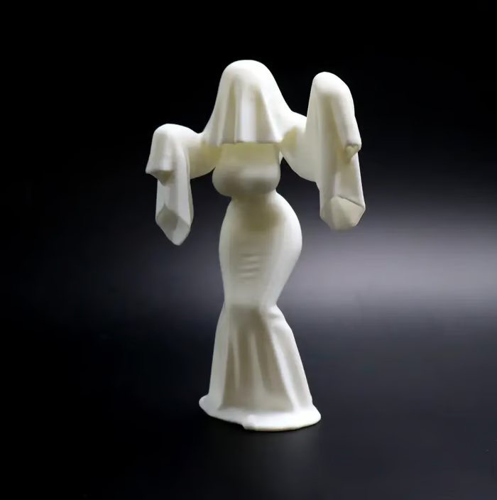 🔥Last Day 50% OFF🖤The Veiled Lady- Gothic Ghost Bride Figurine