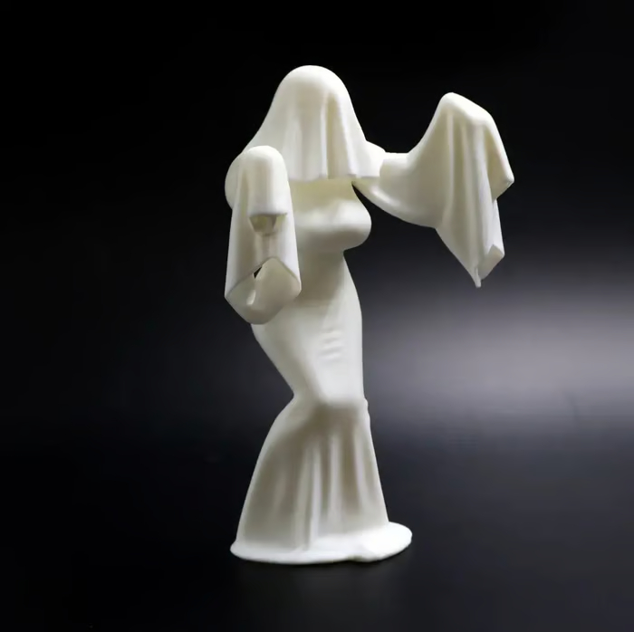 🔥Last Day 50% OFF🖤The Veiled Lady- Gothic Ghost Bride Figurine