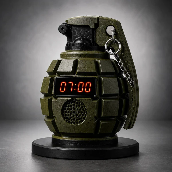 🔥Enjoy a 48% discount now!🔥Grenade Alarm Clock