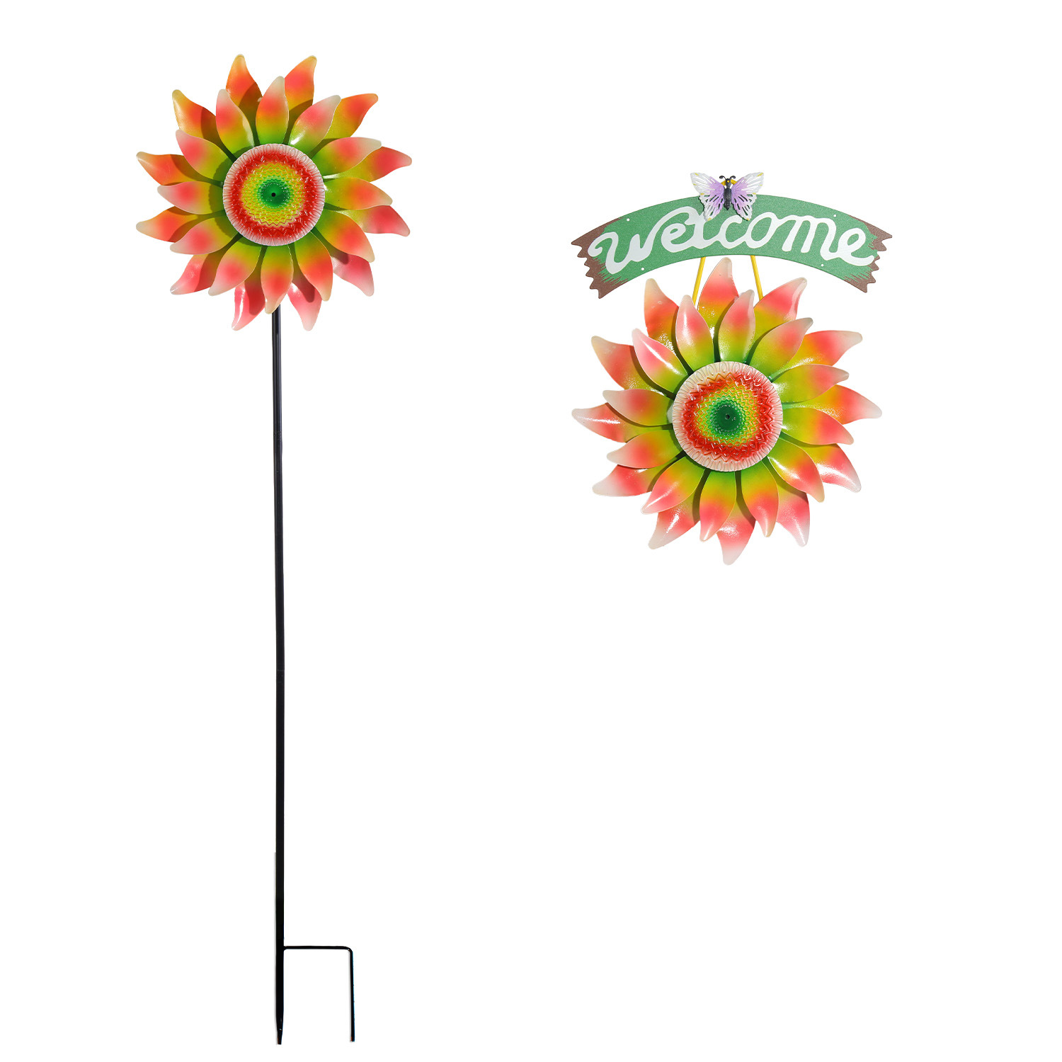 🌻 Sunflower Windmill – 2-in-1 Garden Decor ✨
