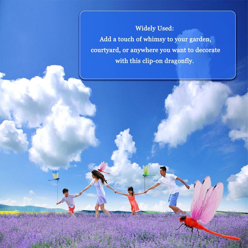 3PCS Dragonfly Hat Clip-Lifelike Dragonfly Clips