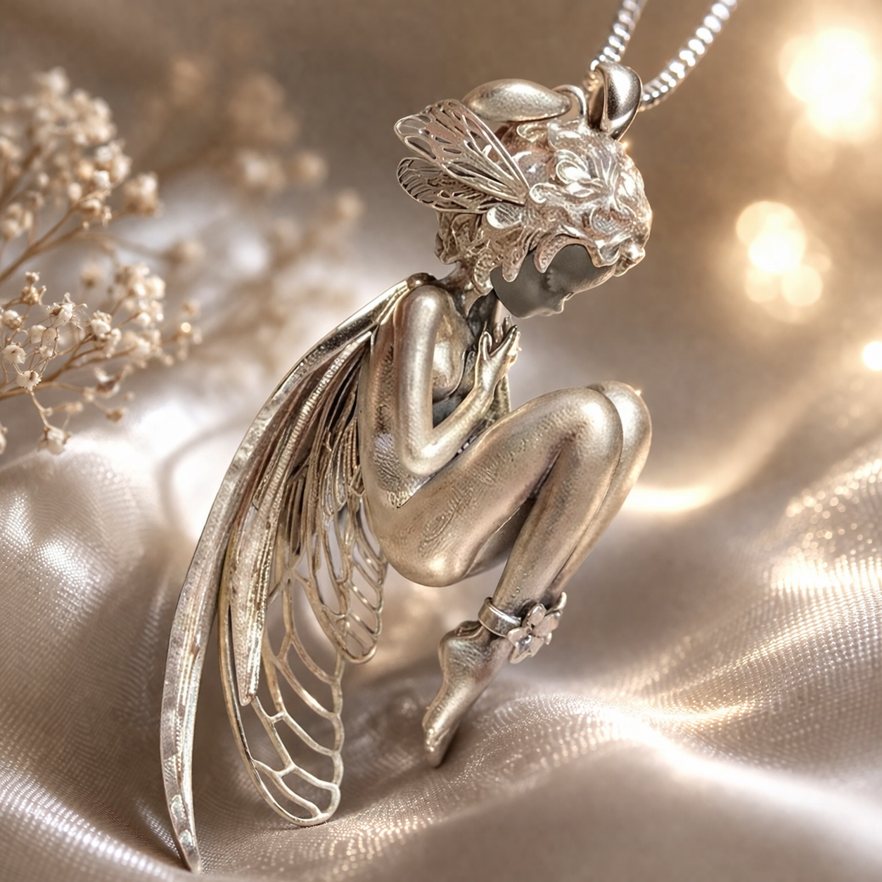 🔥Last Day 49% OFF - 🪽❤Silent Angel Pendant