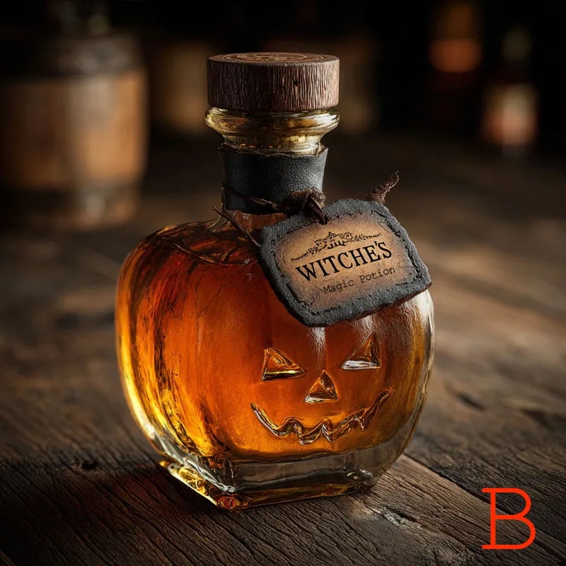 Halloween Wine Bottle