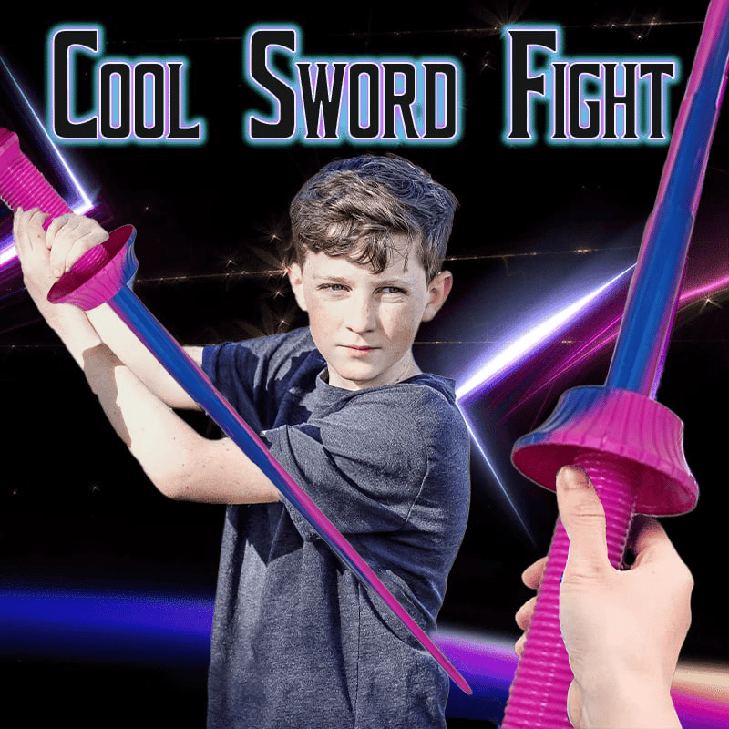 Cool 3D Spiral Flip-Out Sword