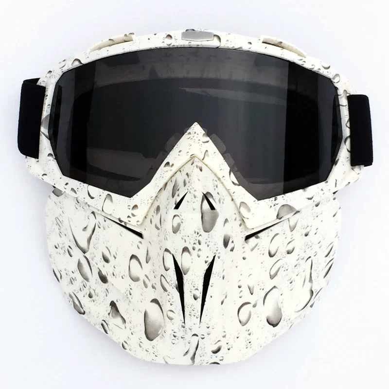 Windproof And Anti-Fog Removable Ski Mask Goggles