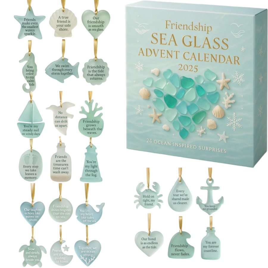 Friendship Sea Glass Advent Calendar 2025