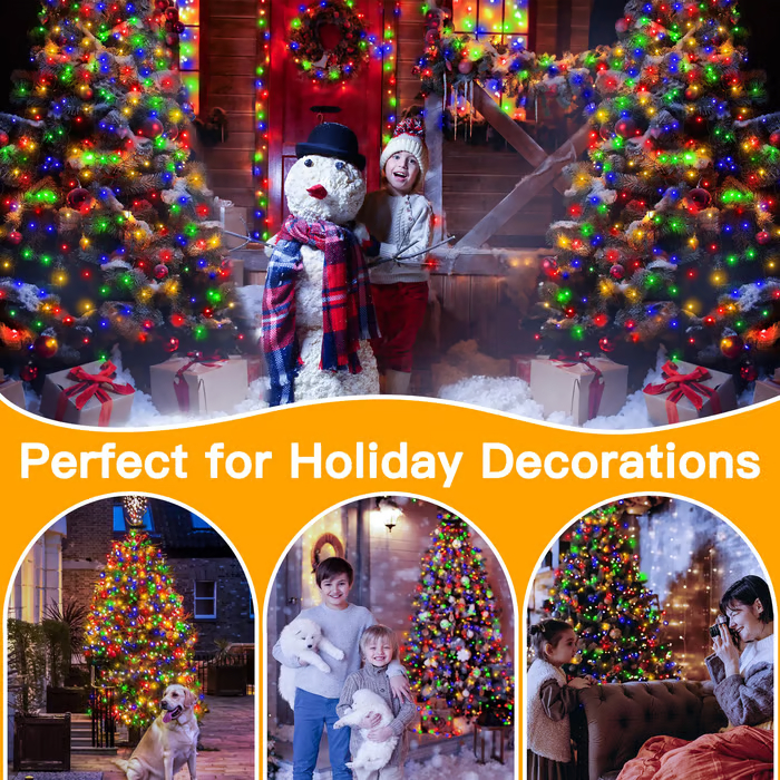 🎄Holiday Pre-Sale Save 49%🔥Waterproof Christmas Tree Waterfall Lights with Ring