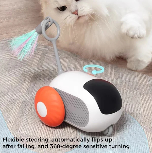 😻Smart Dual Mode Interactive Cat Car