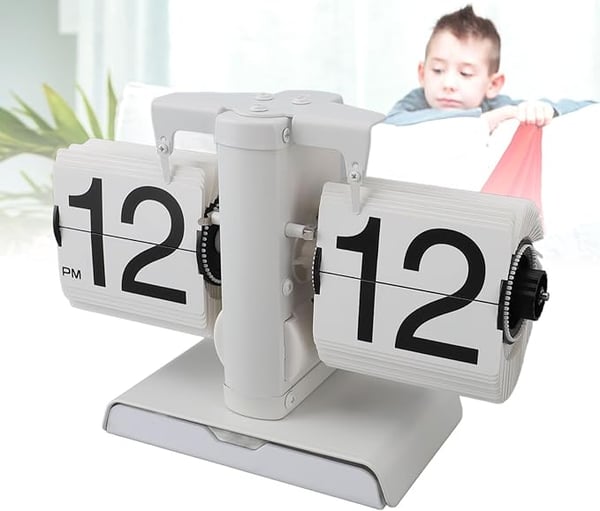 🕛Large Retro Style Flip Desk Clock