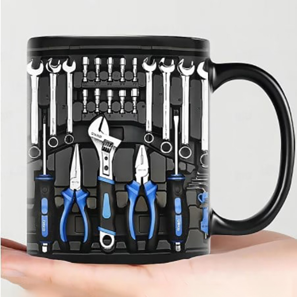 3D Mechanic Toolbox Set Mug🔥