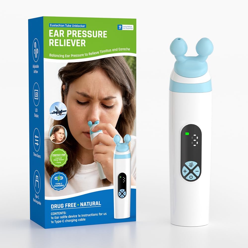 Ear Pressure Reliever – Natural Relief for Ear Fullness, Blockage & Ringing