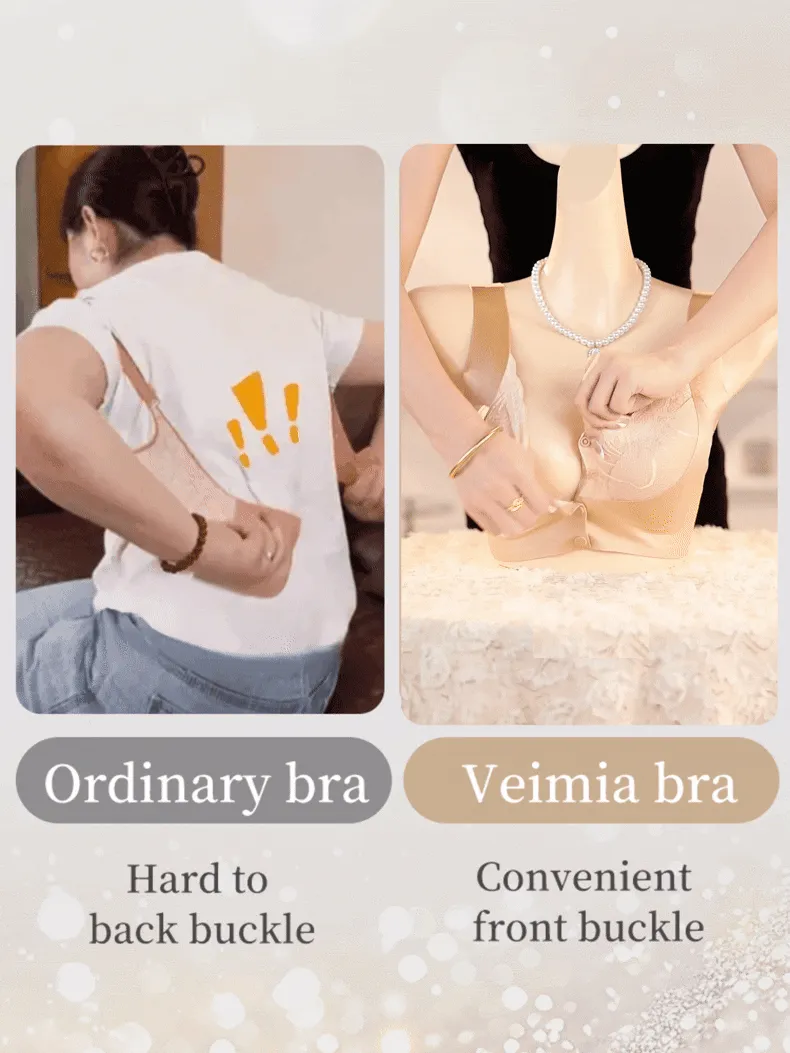 Easy-On/Off Lace Front-Clasp Bra