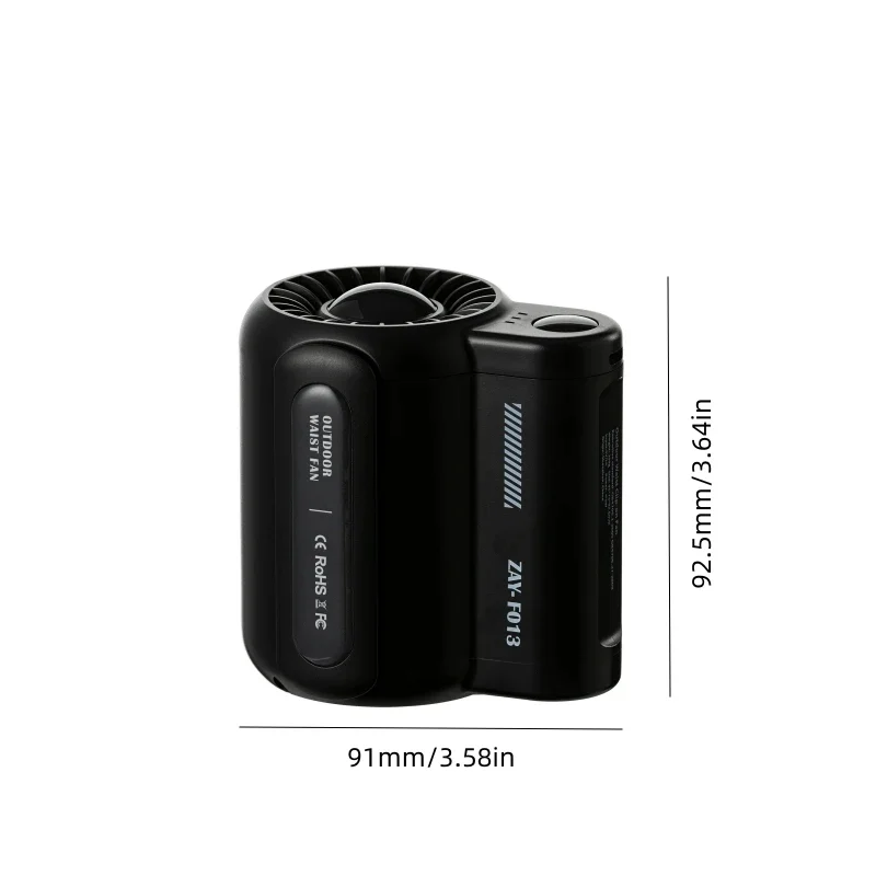 🌀 Outdoor Mini Air Conditioner 🌀 Portable Waist Hanging Fan