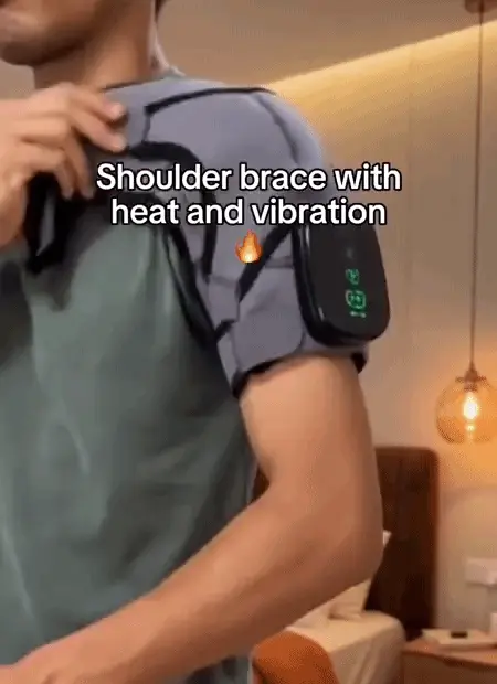 Heated Shoulder Massager with Vibration