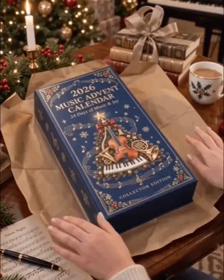 🎵 2026 Music Lovers’ Advent Calendar – 24 Days of Musical Instrument Miniatures for Christmas Tree Decor 🎄