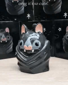 🔥Last Day 50% OFF🦇Bat Upside Down Shaped Mug