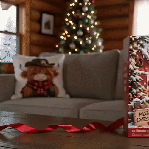 🐮🎄24 Days of Cowboy Christmas – Highland Cow Advent Calendar