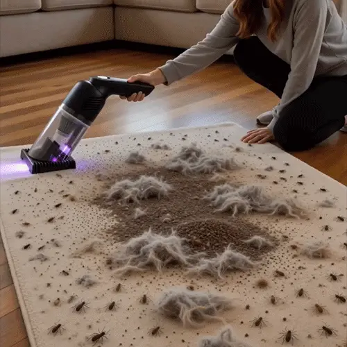🎉Handheld Cordless Mattress Vacuum Cleaner