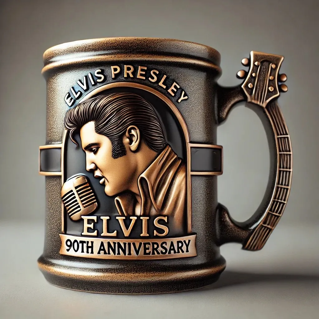 🔥Limited Edition🎁Elvis Presley 90th Anniversary Mug
