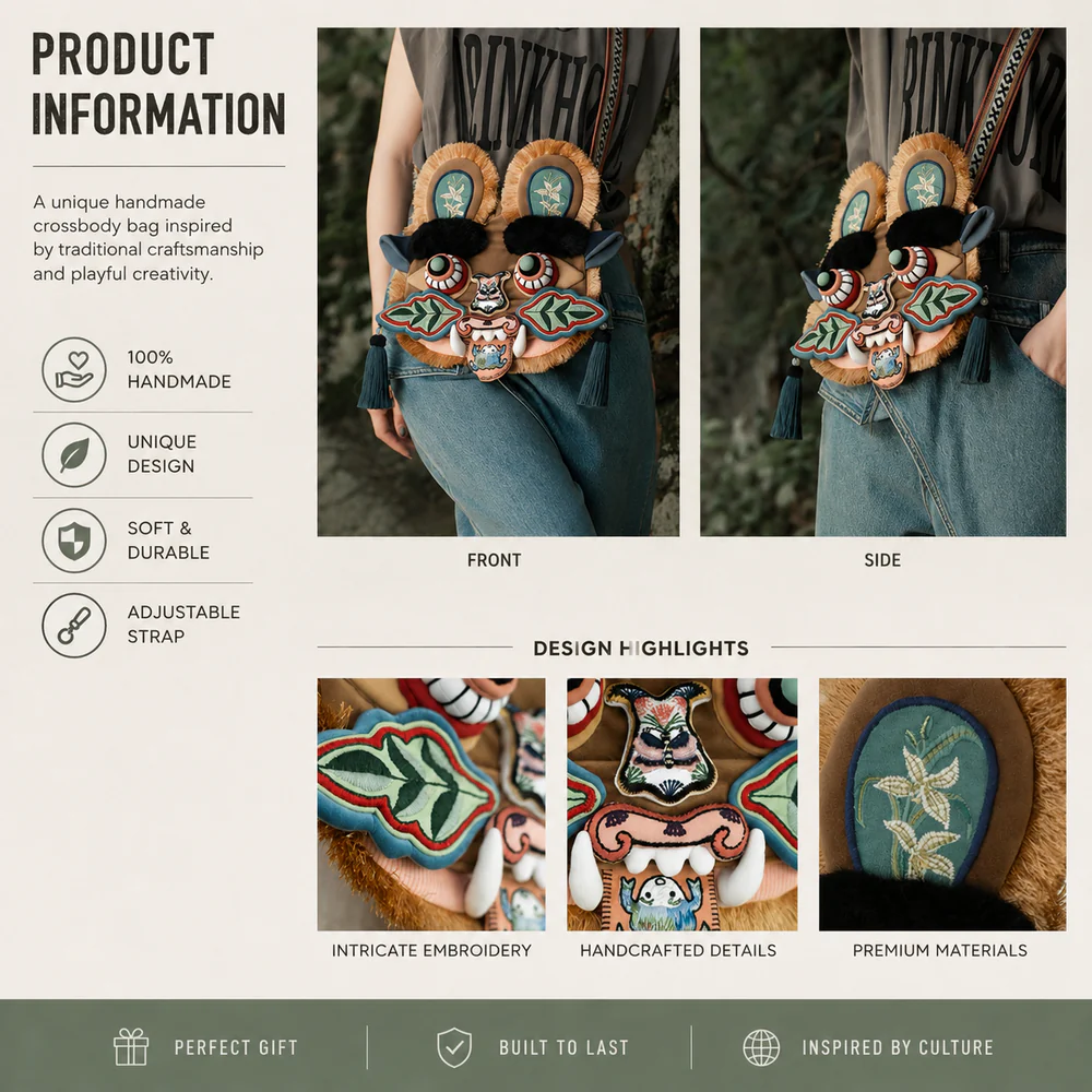 Premium Artisan Shoulder Bag