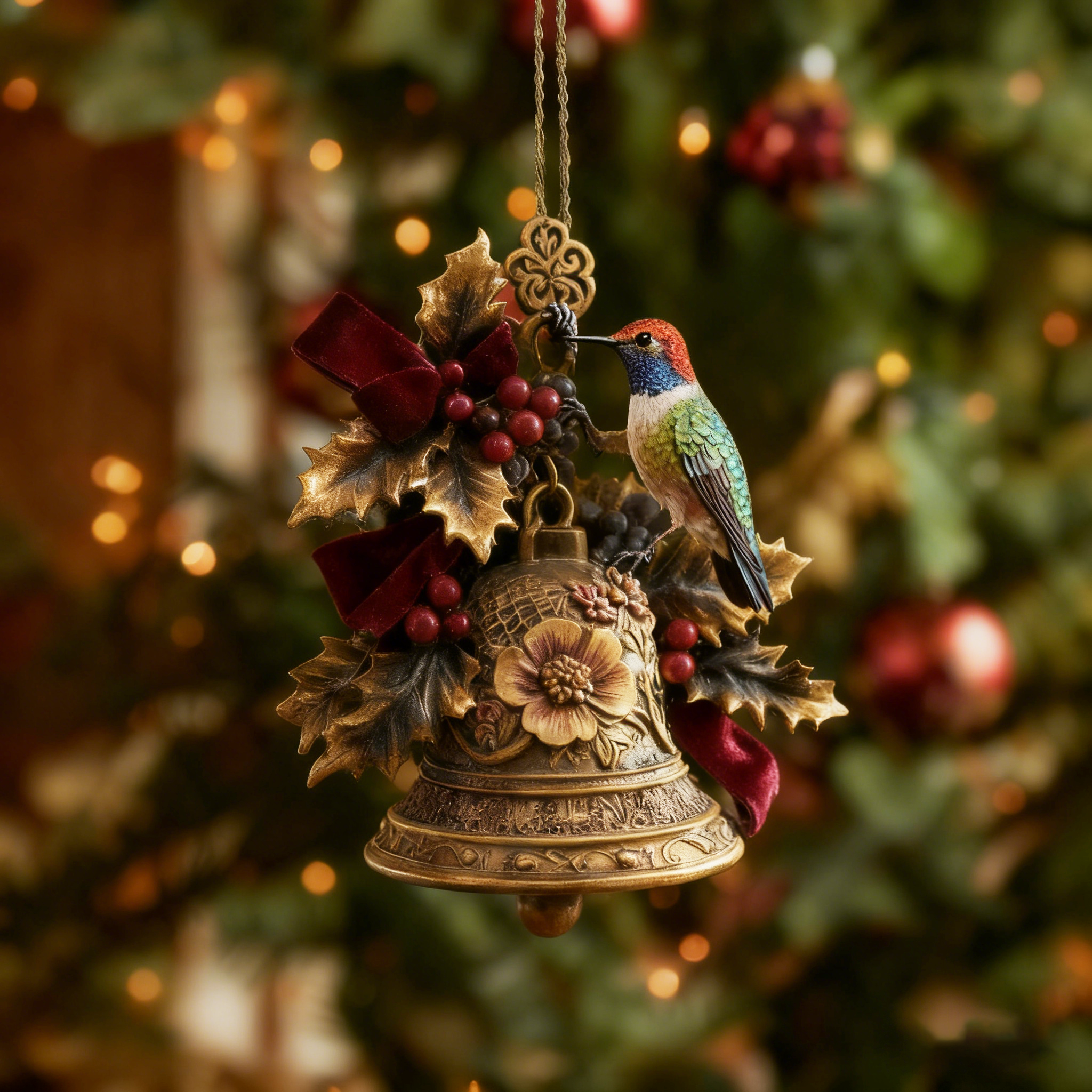 Woodland Blessings Bell Ornament Collection