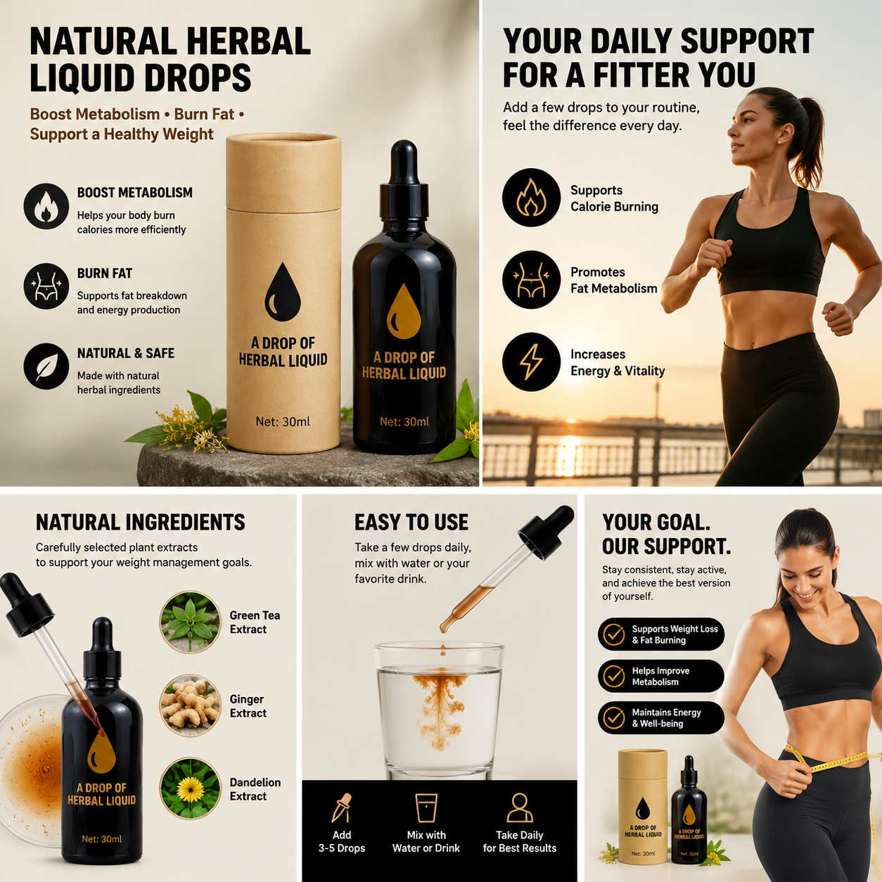 💪🌱Liquid Drops