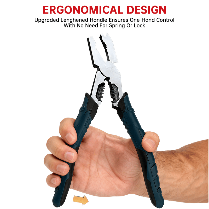 Industrial-Grade Multi-Function Cutting Pliers