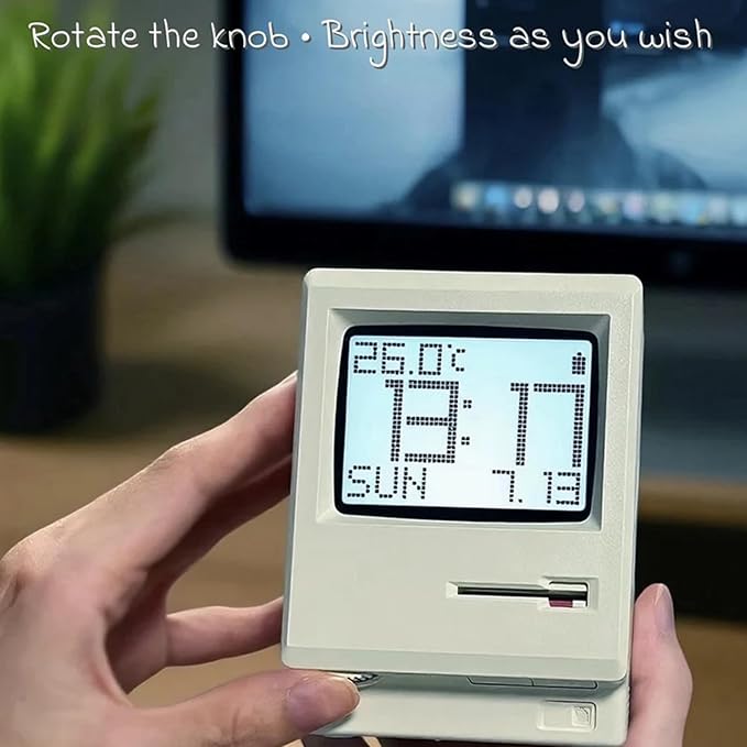 Maclock WB-8 Retro Pixel Alarm Clock