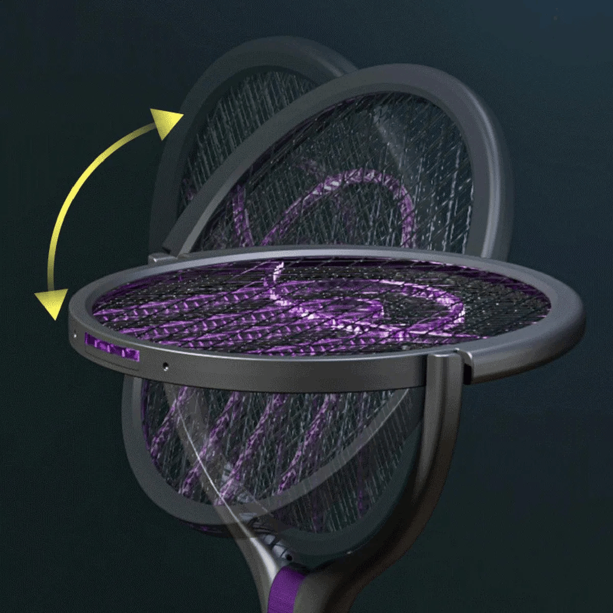 Foldable Telescopic Electric Mosquito Swatter