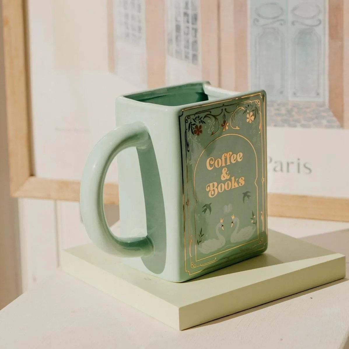 📚The Bookworm's Mug - Novel-Tea Ceramic Cup🎁