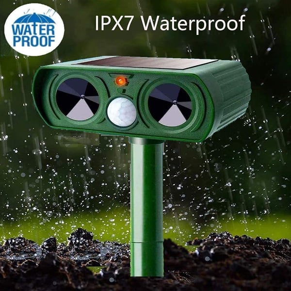 🔥Solar Power Mouse Mole Snakes Pest Rodent Repeller