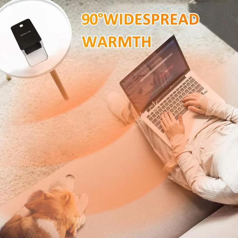 Mini Heater Portable Winter Heater Fan for Car & Desktop Use Adjustable Heating Handheld Warmer Compact Warm Air Blower Easy to Use and Store