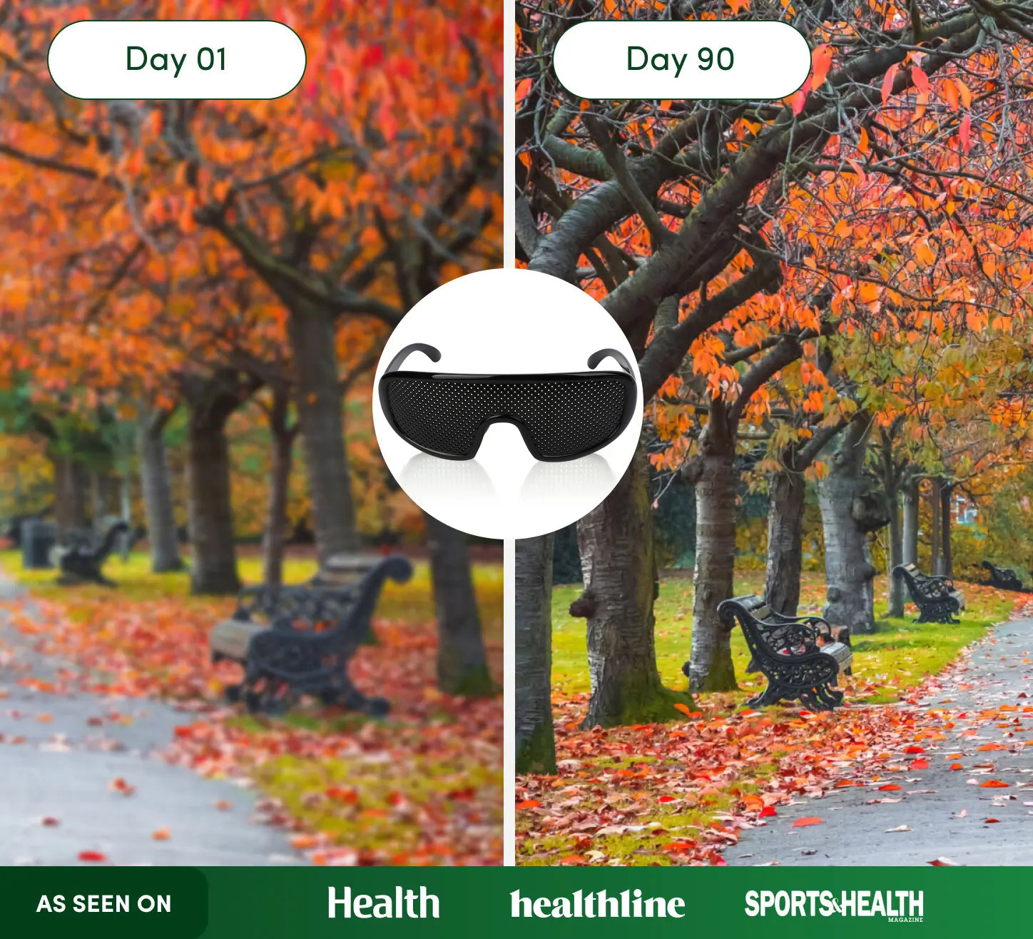 Vision Correction Pinhole Glasses