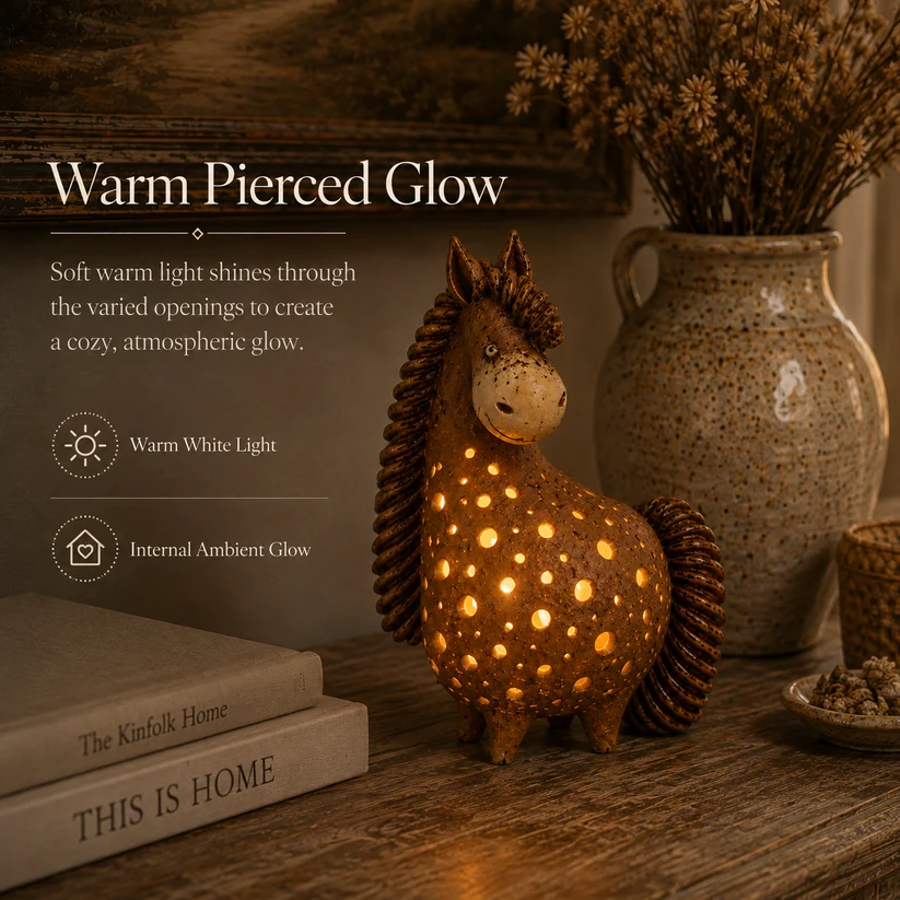 🐴✨ Vintage Horse Accent Light – A Timeless Glow For Every Horse Lover