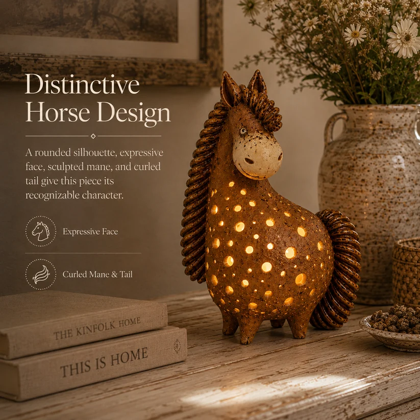 🐴✨ Vintage Horse Accent Light – A Timeless Glow For Every Horse Lover