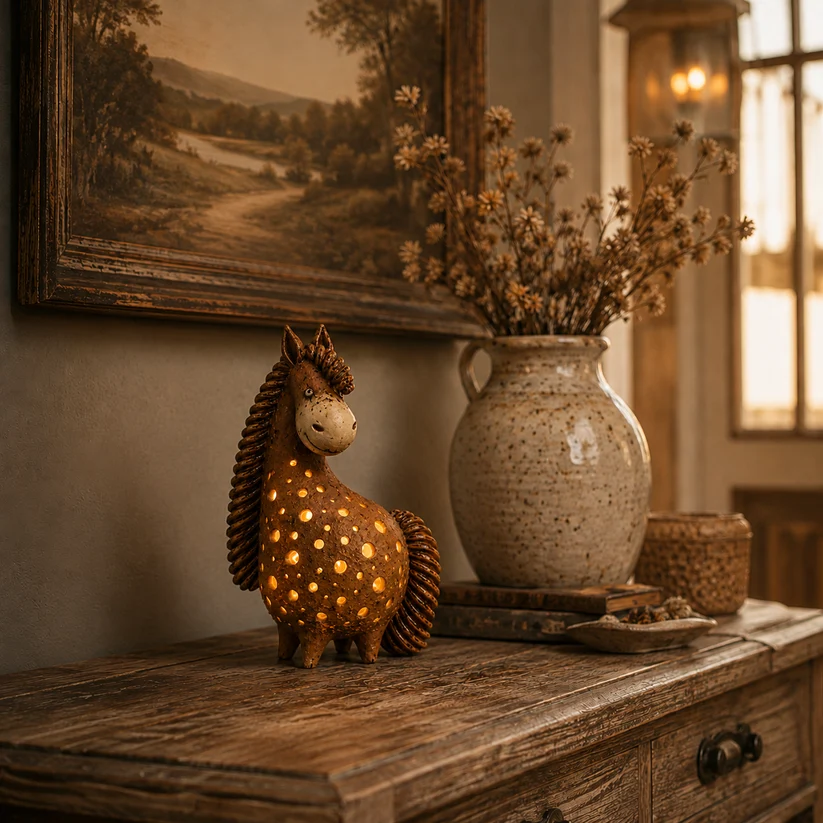 🐴✨ Vintage Horse Accent Light – A Timeless Glow For Every Horse Lover