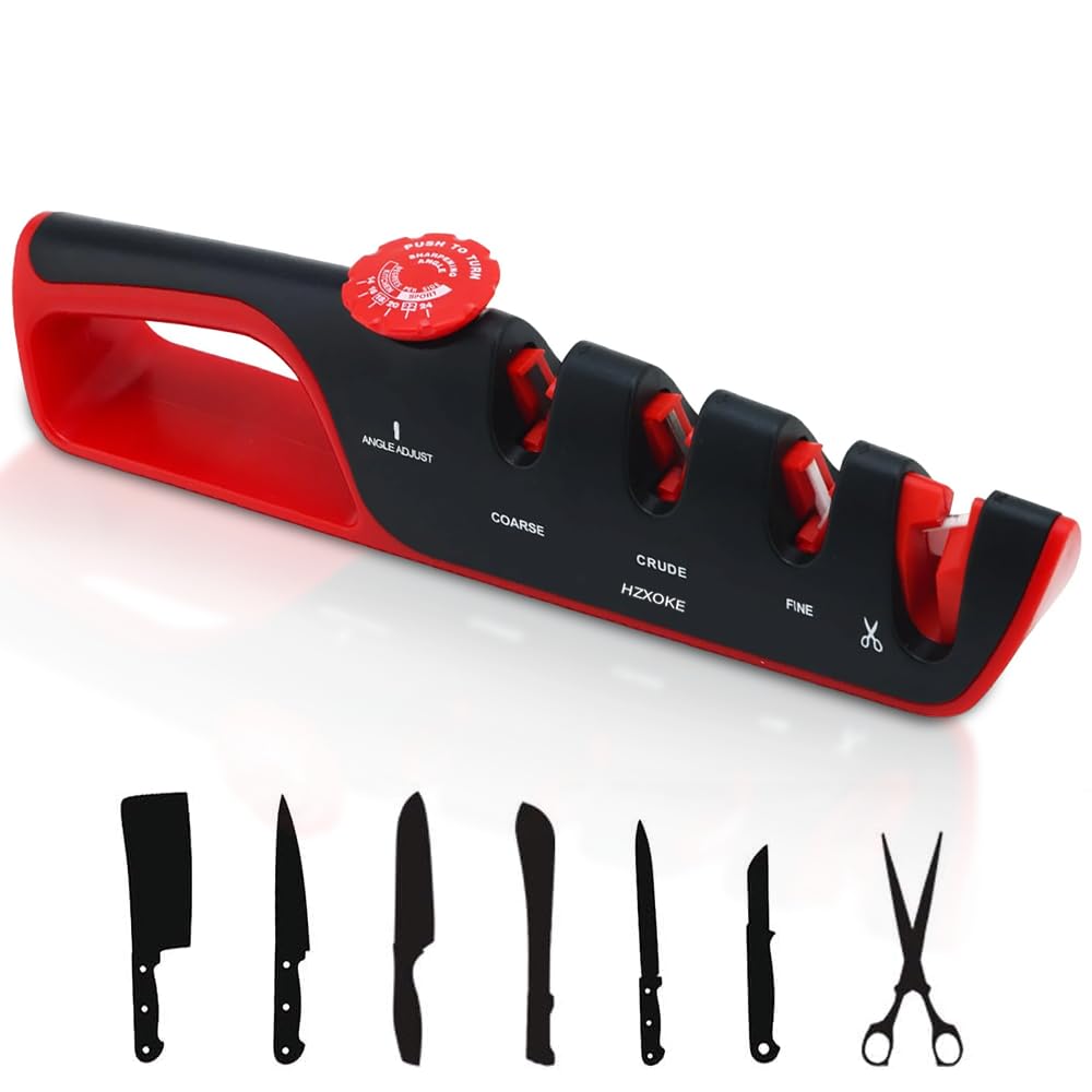 🎁Angle-Adjustable Knife Sharpener
