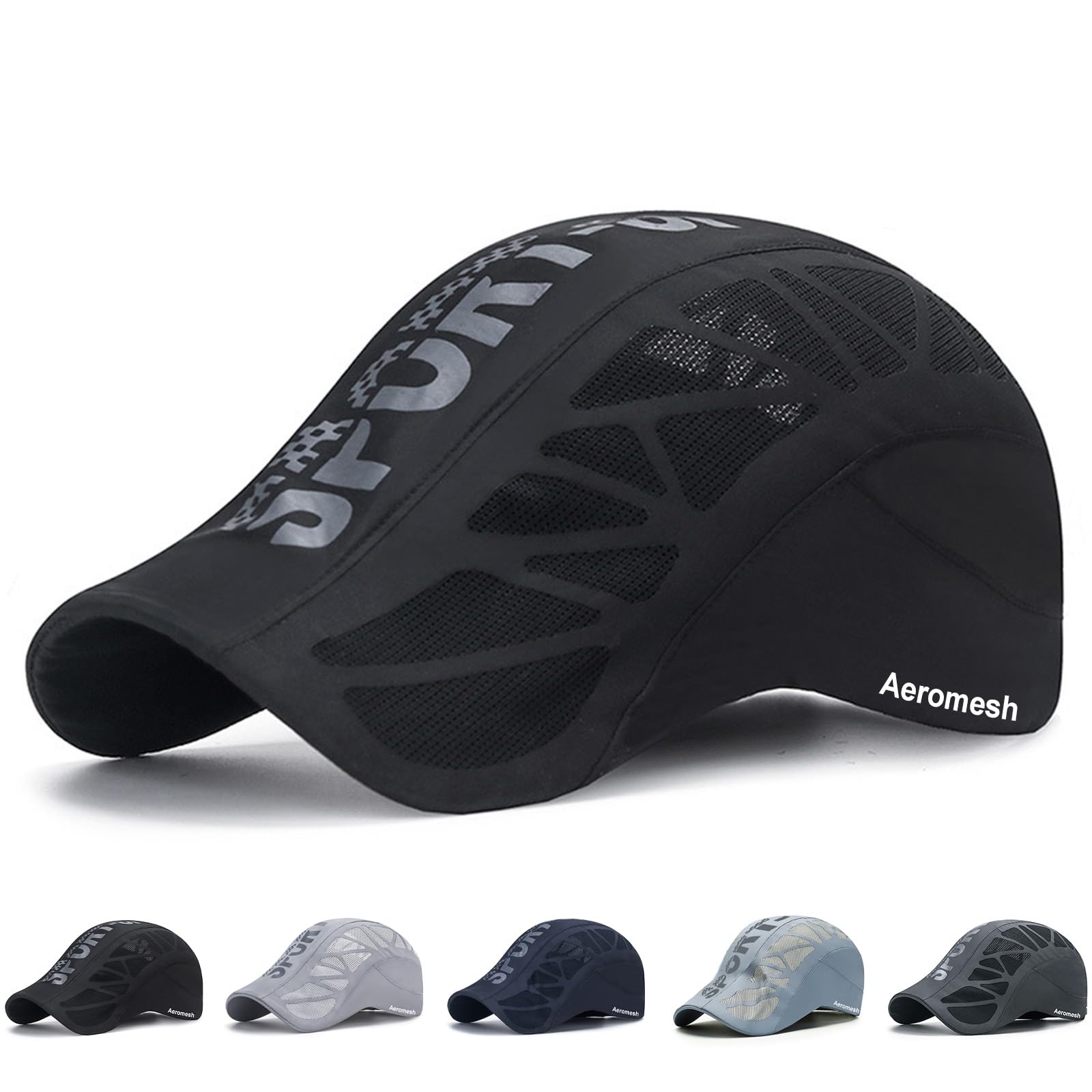 Aeromesh Sport Cap - Breathable Mesh Design, Low-Profile Fit