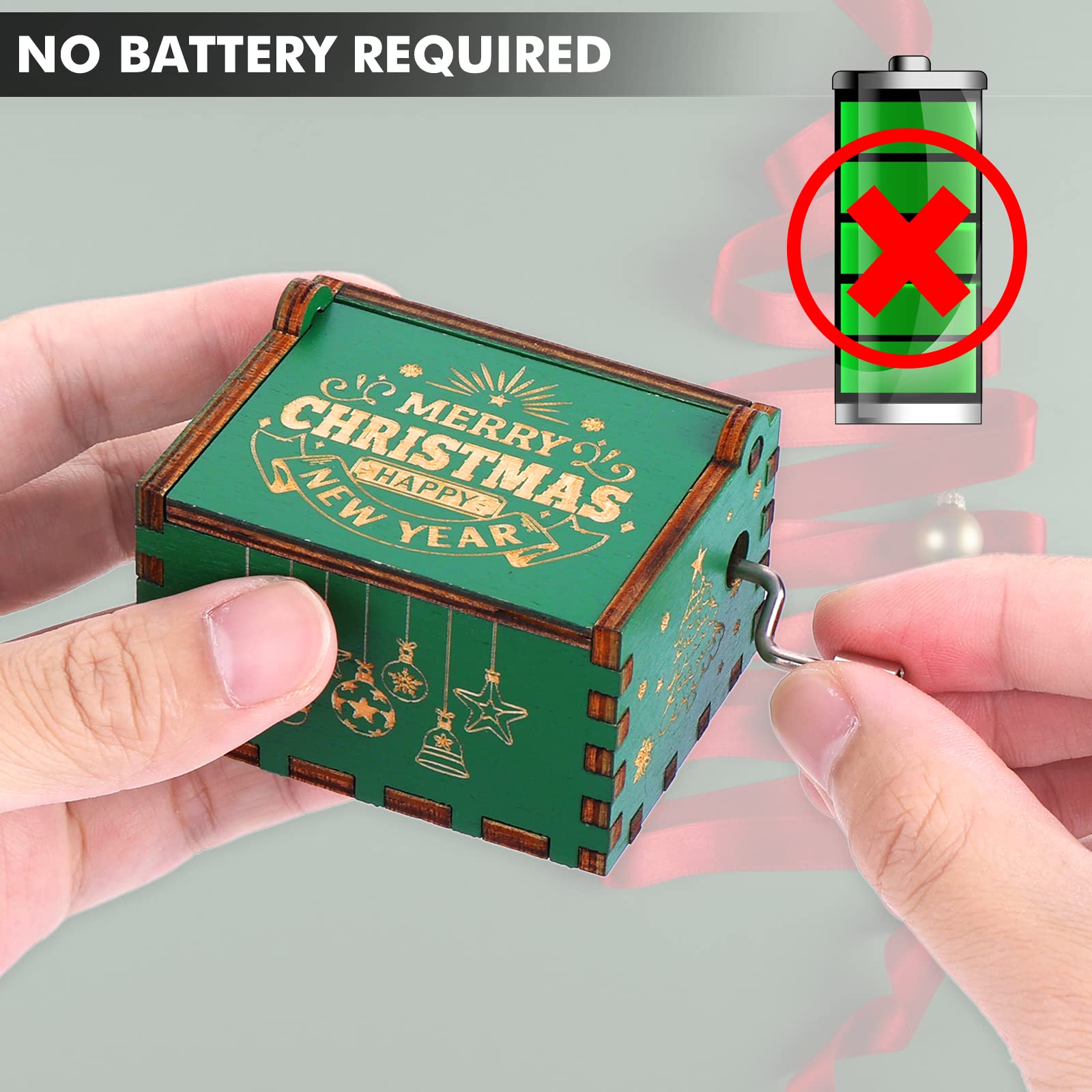 Hand Crank Music Box