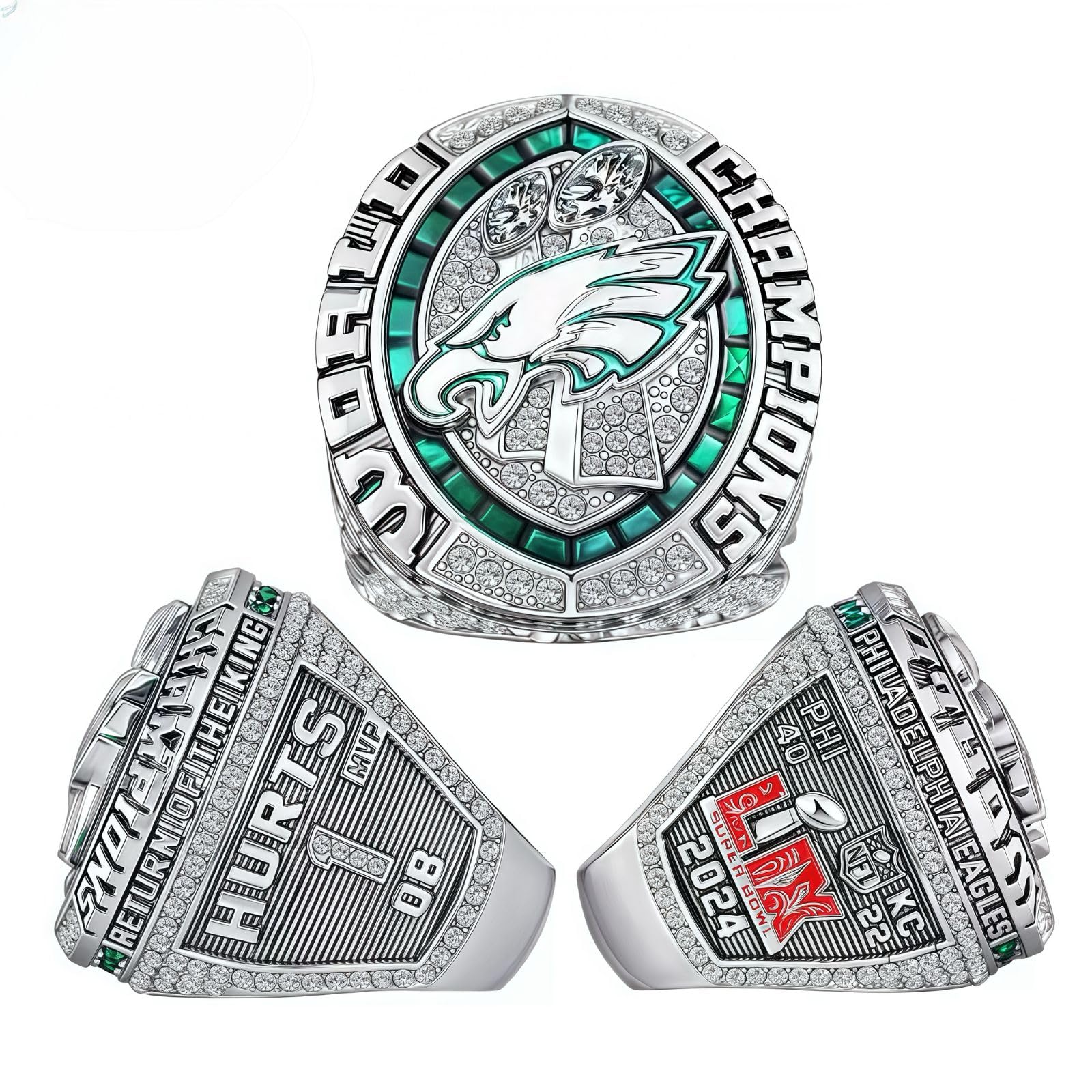 Football 2025 Philadelphia Championship Ring