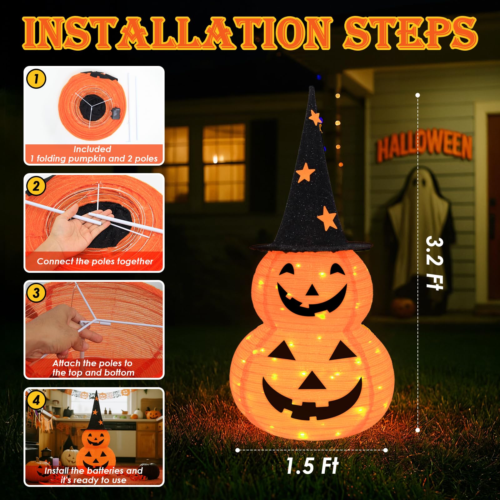 🎃Halloween Collapsible Pumpkin Decorations