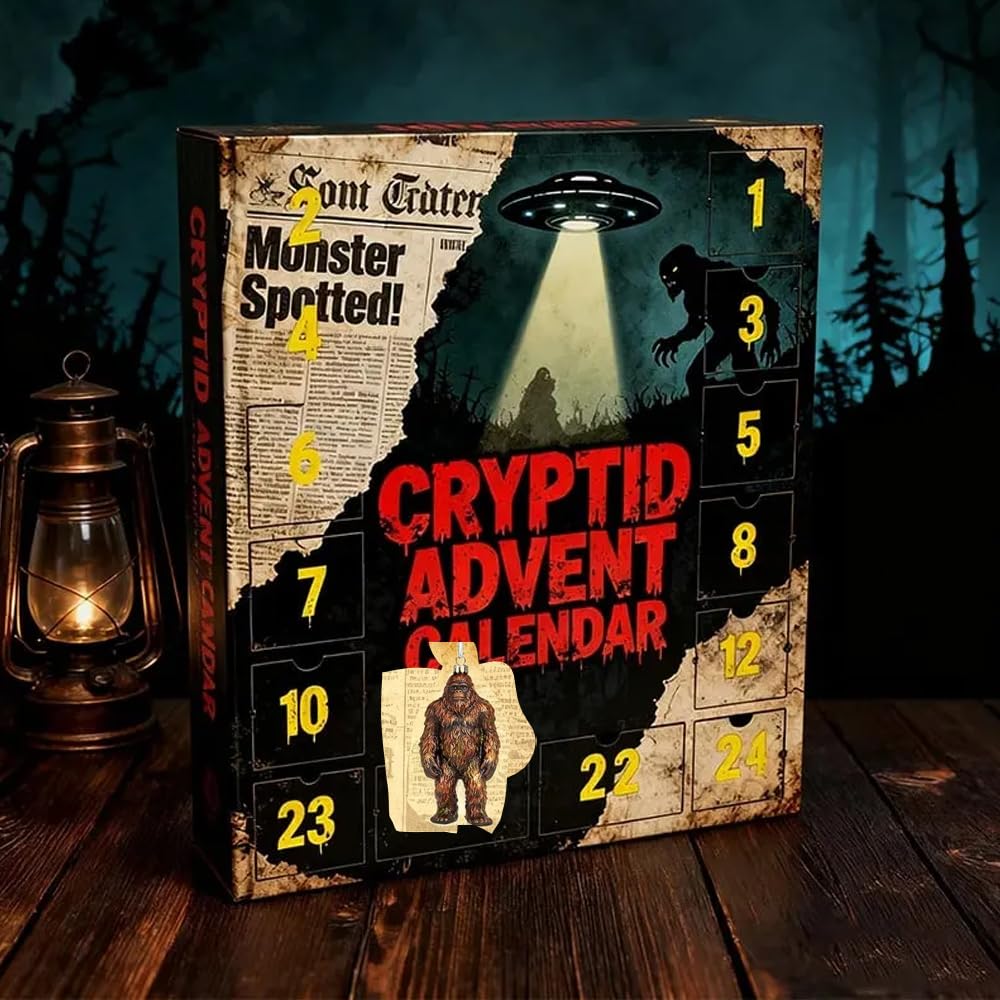 🦍🛸2025 Cryptid Advent Calendar - Unbox the Unknown🎁👽