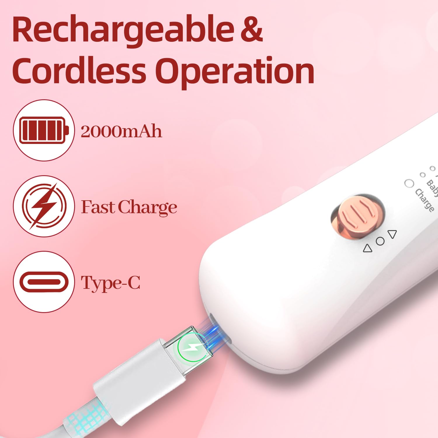 Professional Nail Grinder for Senior Thick Toenail、Onychomycosis