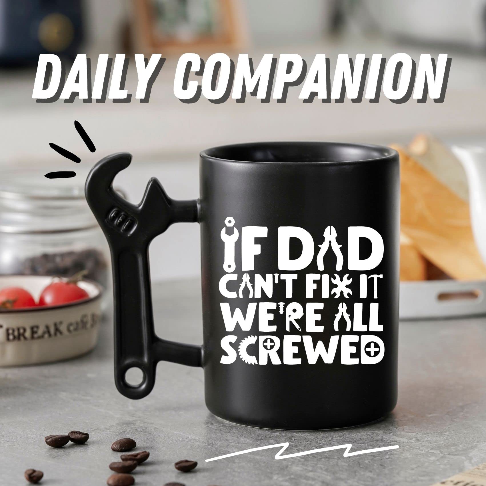 🔧 Wrench Mug – The Ultimate Coffee Tool