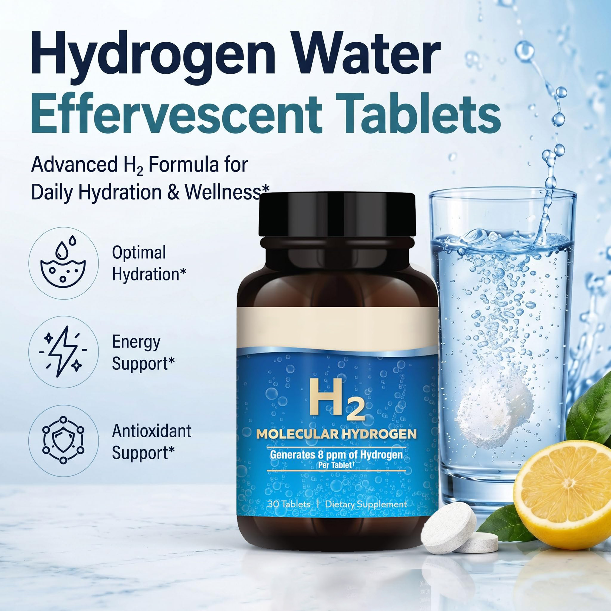 H2 Molecular Hydrogen Tablets