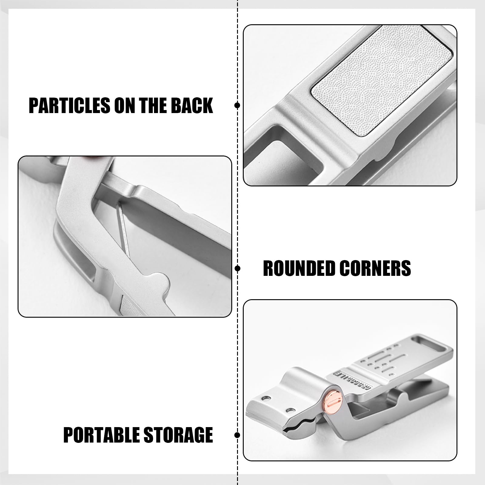 New Crocodile Nail Clippers Splash-Proof Large Opening Nail Clippers